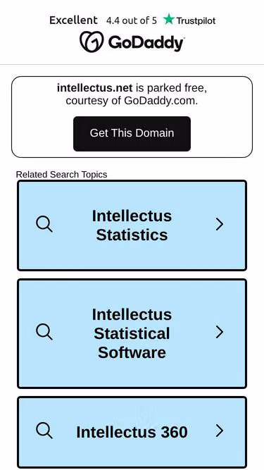 Screenshot of intellectus.net