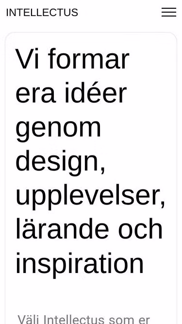 Screenshot of intellectus.se