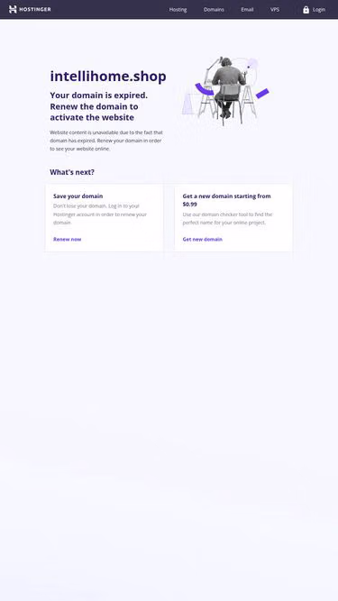 Screenshot of intellihome.shop