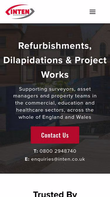 Screenshot of inten.co.uk
