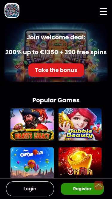 Screenshot of intensecasino.ca