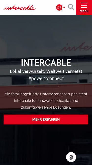 Screenshot of intercable.com