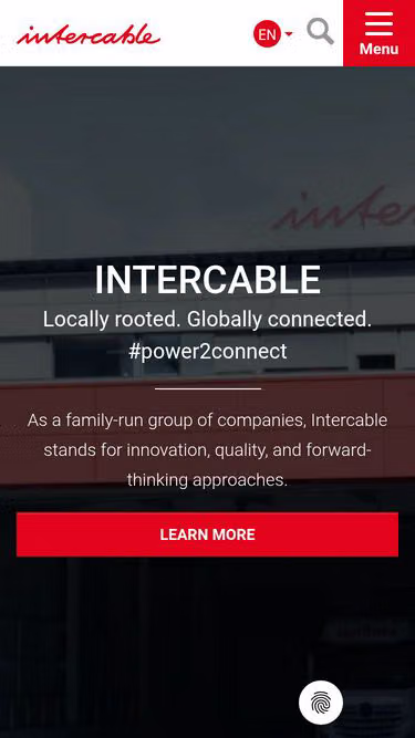 Screenshot of intercable.eu