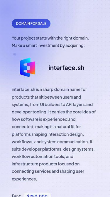 Screenshot of interface.sh