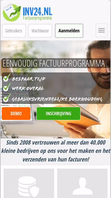 Screenshot of inv24.nl