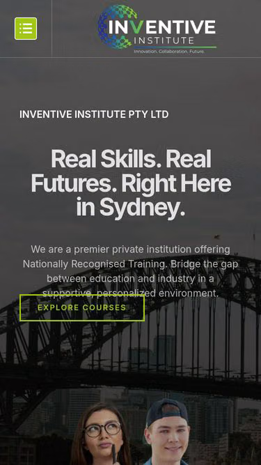 Screenshot of inventive.nsw.edu.au