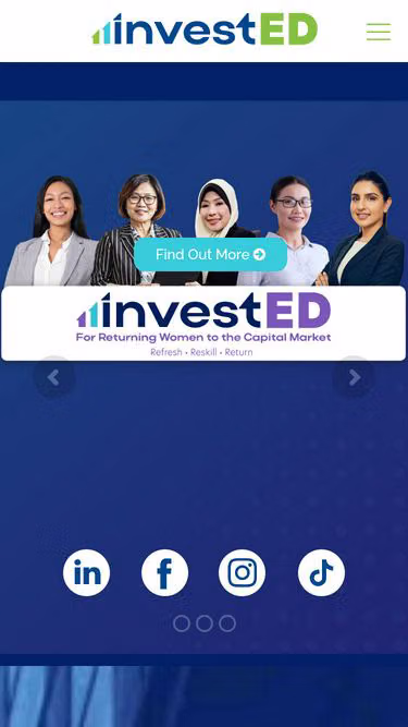 Screenshot of invested.my