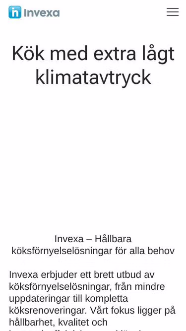 Screenshot of invexa.se