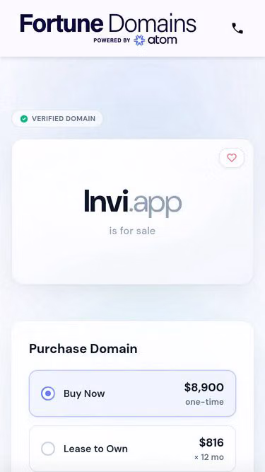 Screenshot of invi.app