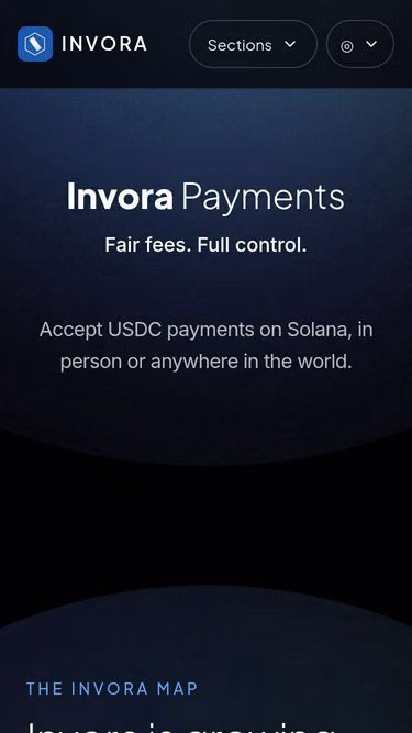 Screenshot of invora.us