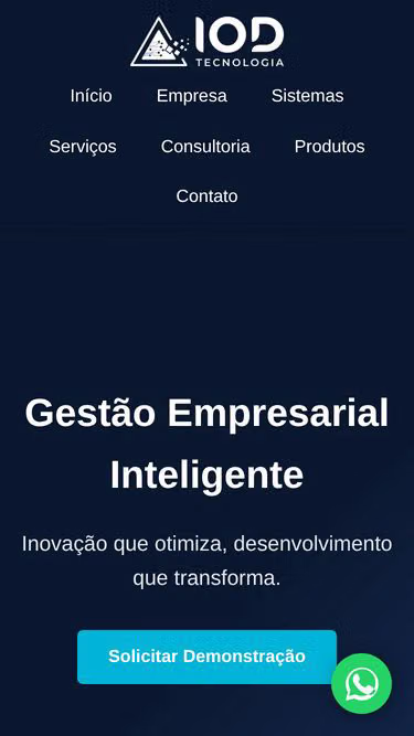 Screenshot of iod.com.br