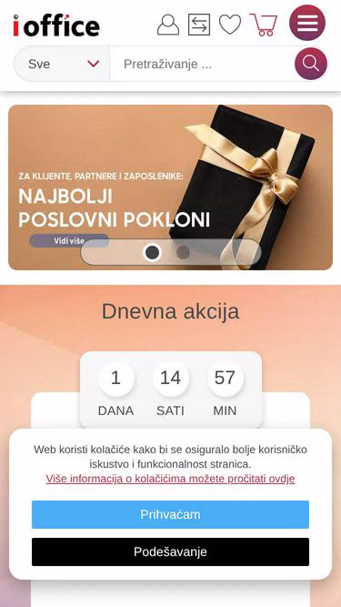 Screenshot of ioffice.hr