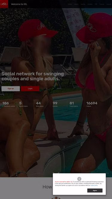Screenshot of iol.im
