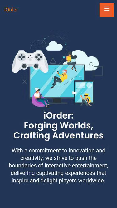 Screenshot of iorder.studio