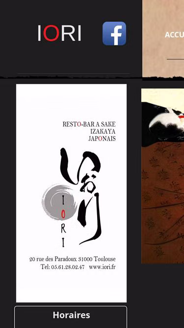 Screenshot of iori.fr