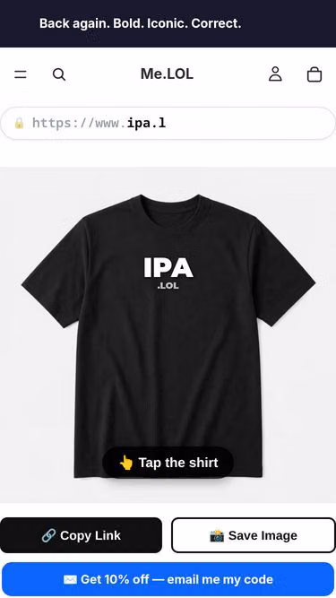 Screenshot of ipa.lol
