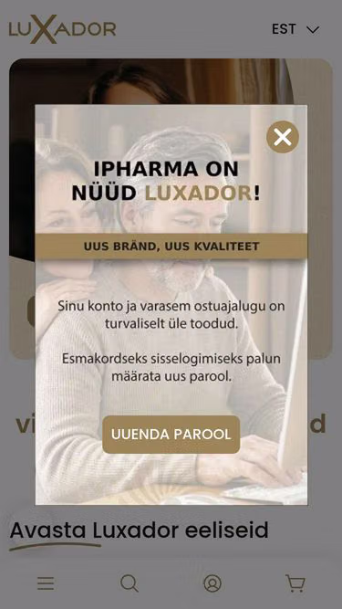 Screenshot of ipharma.ee