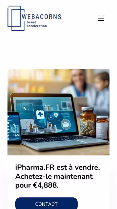 Screenshot of ipharma.fr