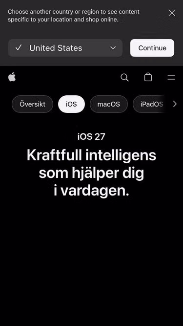 Screenshot of iphoto.se