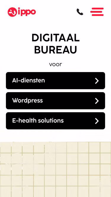 Screenshot of ippo.nl