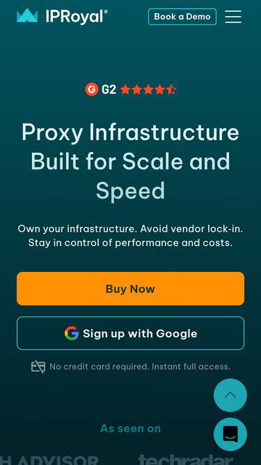 Screenshot of iproyal.fr