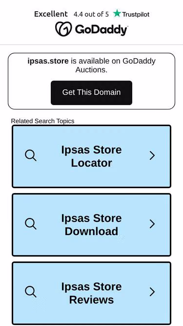 Screenshot of ipsas.store