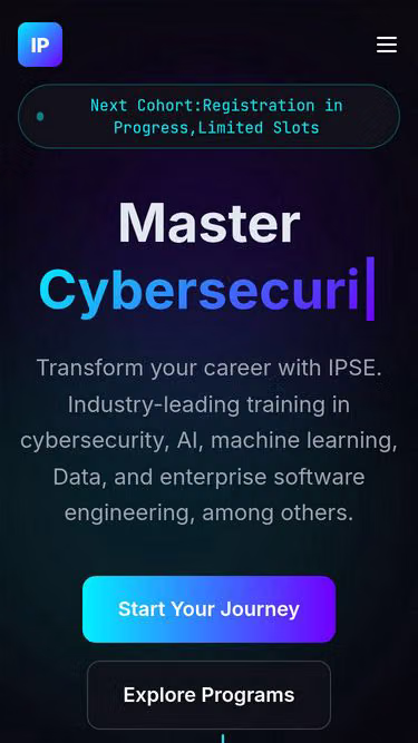 Screenshot of ipse.co.ke