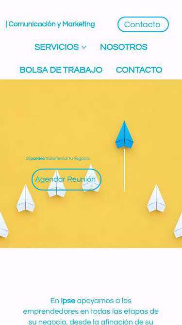 Screenshot of ipse.marketing