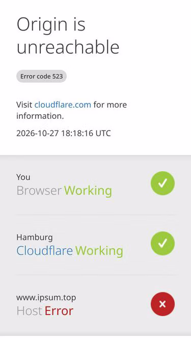 Screenshot of ipsum.top