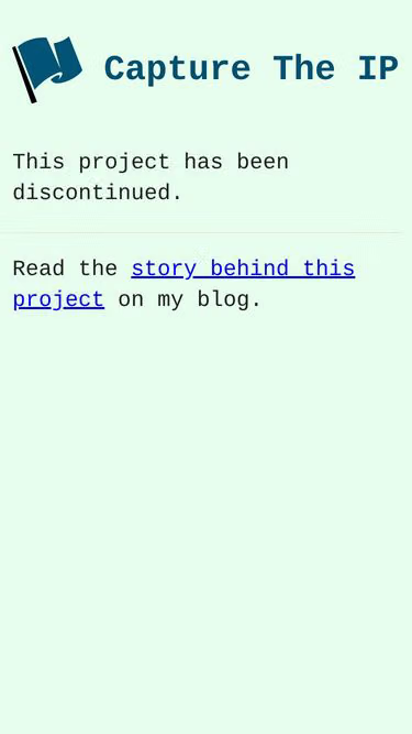 Screenshot of ipv4.quest