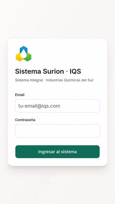 Screenshot of iqs.com.ar