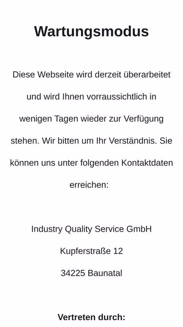 Screenshot of iqs.eu
