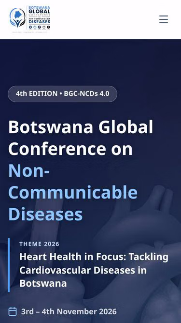 Screenshot of iqs.org.bw