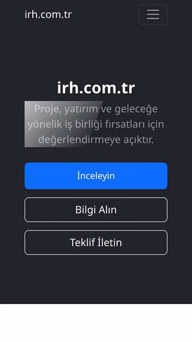 Screenshot of irh.com.tr