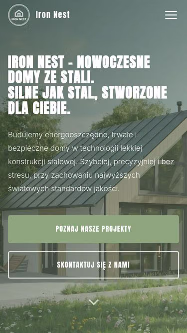 Screenshot of ironnest.pl