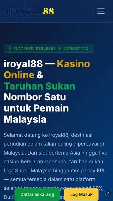 Screenshot of iroyal88.bar