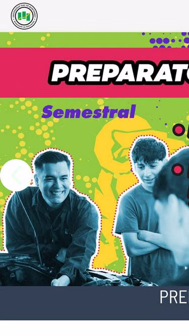 Screenshot of isac.edu.mx