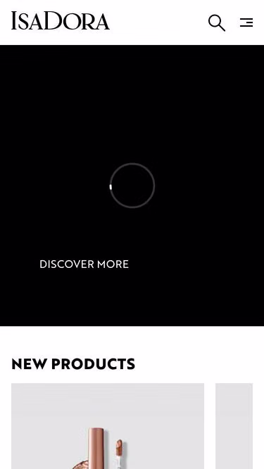 Screenshot of isadora.es