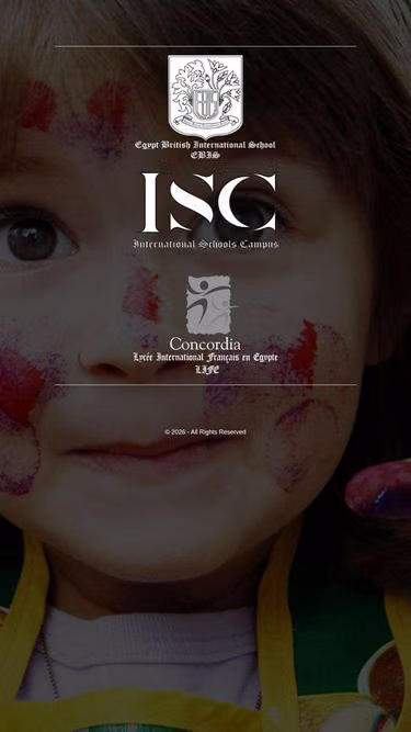 Screenshot of isc.edu.eg