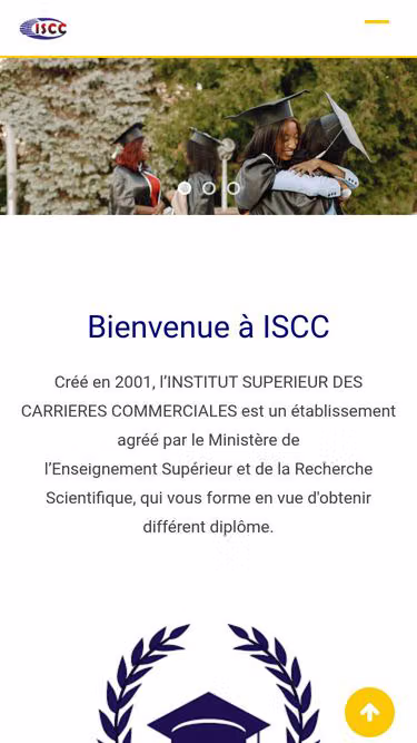 Screenshot of iscc.ci