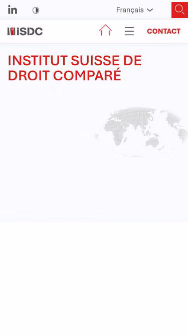 Screenshot of isdc.ch