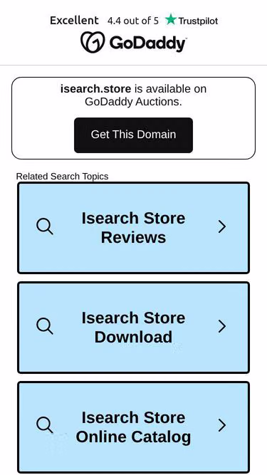 Screenshot of isearch.store
