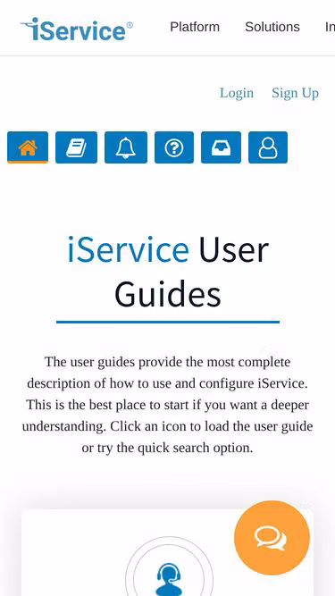 Screenshot of iservice.info