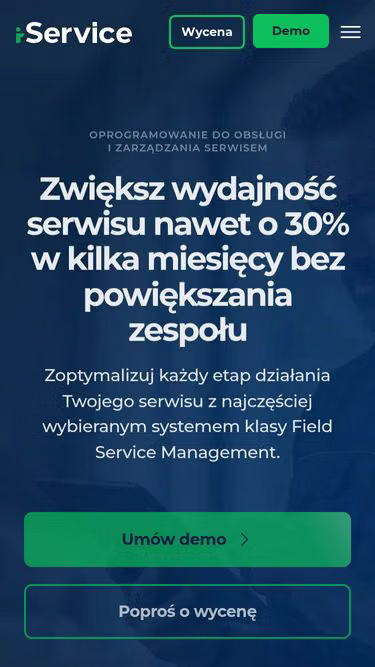 Screenshot of iservice.pl
