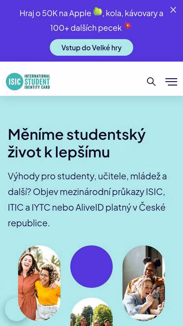 Screenshot of isic.tech