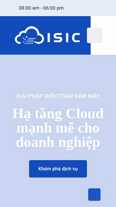 Screenshot of isic.vn