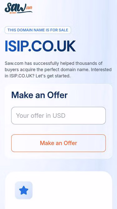 Screenshot of isip.co.uk