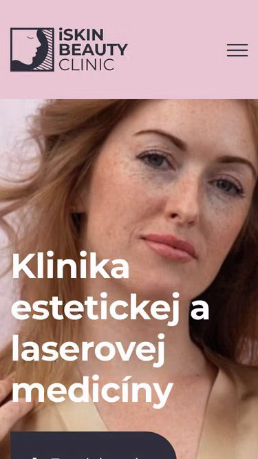 Screenshot of iskin.sk