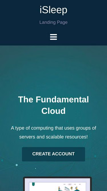 Screenshot of isleep.info