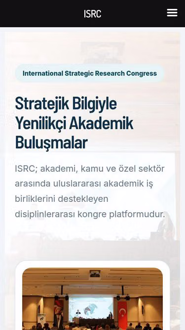 Screenshot of isrc.com.tr